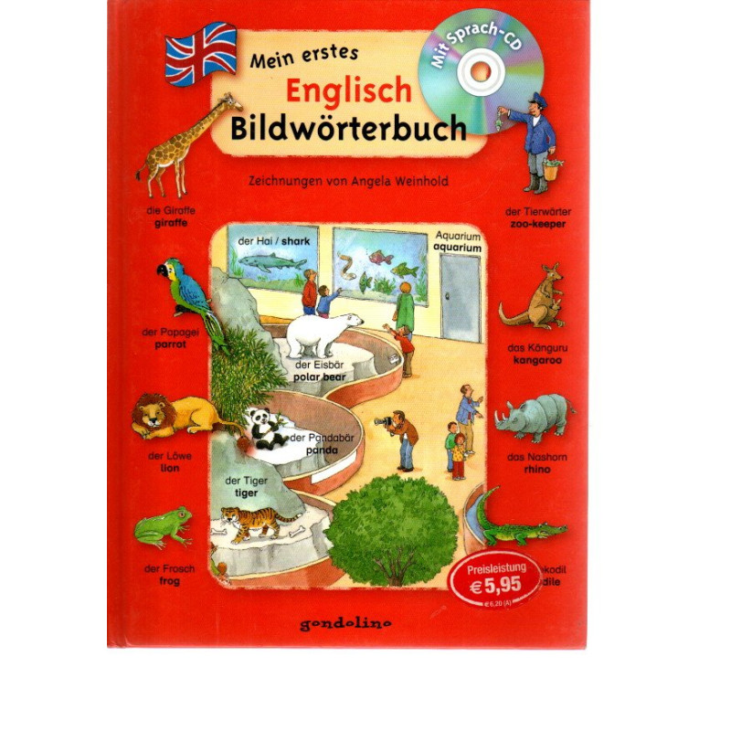 Mein erstes Englisch Bildwörterbuch -mit Sprach-CD