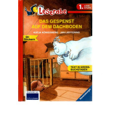 Leserabe - 1.Lesestufe - Das Gespenst auf dem Dachboden - in Großbuchstaben