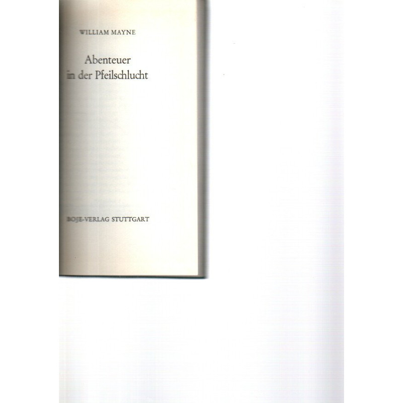 Abenteuer in der Pfeilschlucht