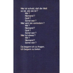 Ich begann zu beten - Texte für Meditation und Gottesdienst
