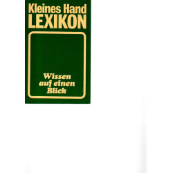 Kleines Hand-LEXIKON - Wissen auf einen Blick - Tb