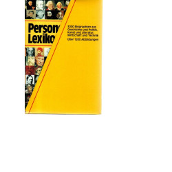 Personen-Lexikon -  A-L / L-Z  -  2 Bände im Schubber