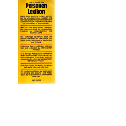 Personen-Lexikon -  A-L / L-Z  -  2 Bände im Schubber