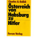 Österreich von Habsburg zu Hitler