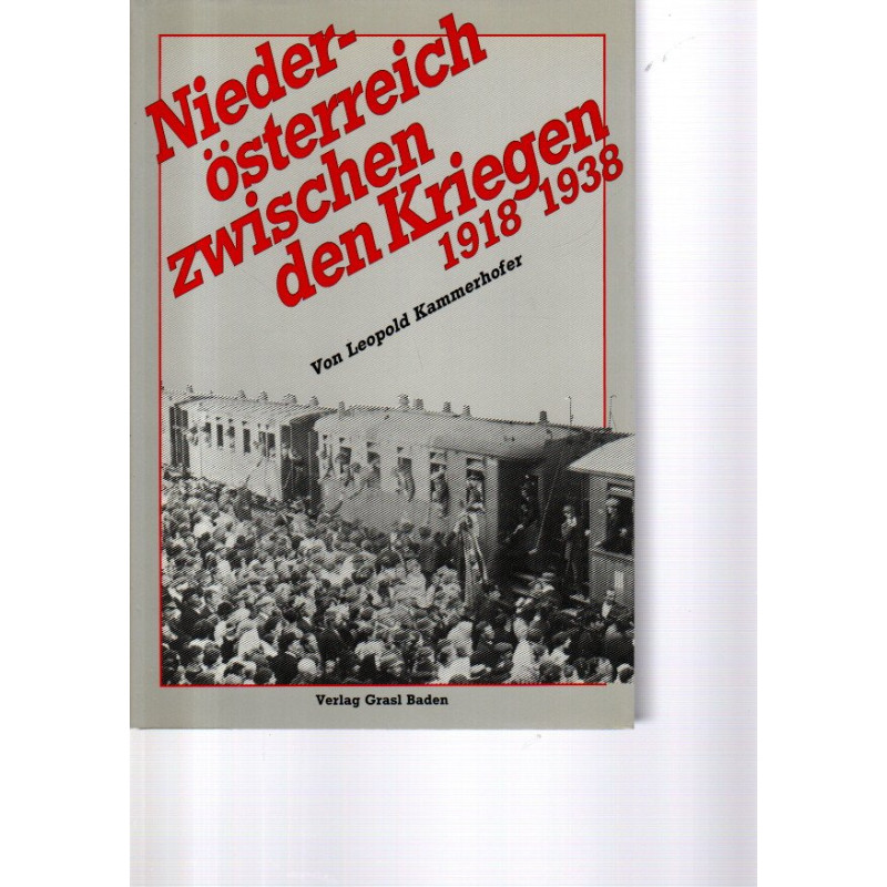 Niederösterreich zwischen den Kriegen - 1918 bis 1938. - Wirtschaftliche, politische, soziale und kulturelle Entwicklung