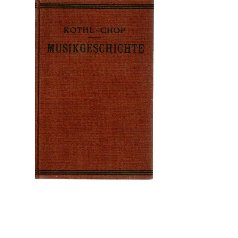 Abriß der allgemeinen Musikgeschichte