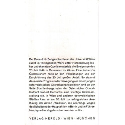 Der 20. Juli 1944 in Österreich