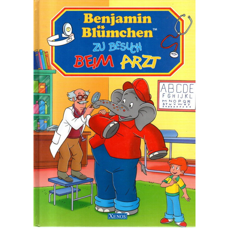 Benjamin Blümchen zu Besuch beim Arzt.